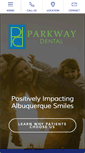 Mobile Screenshot of parkwaydentalnm.com